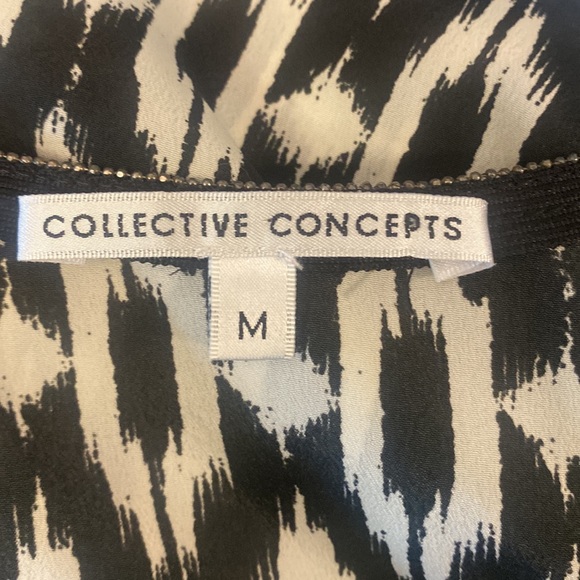 Collective Concepts IKAT Racerback Blouse - Picture 9 of 10